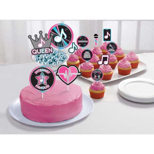 TikTok Cake Topper Kit - Click Image to Close